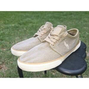 Mens Tan Polo Sneakers